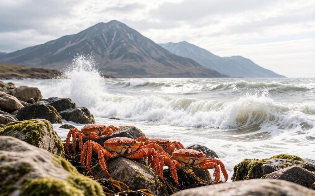 Море и сопки Сахалина