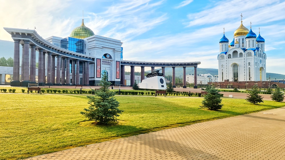 Площадь победы в Южно-Сахалинске